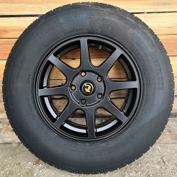 ROUE COMPLÈTE 185R14C  AVEC JANTE ALU