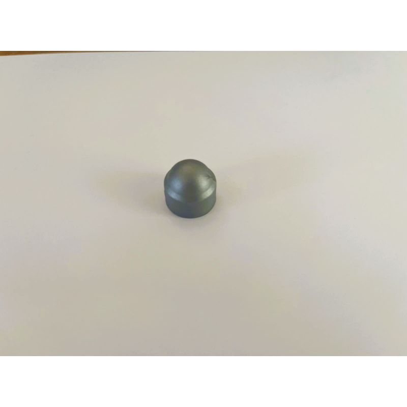 CACHE ECROU 6 PANS M8 GRIS CHROME (clé de 13)