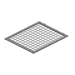 GRILLE POULAIN AMOVIBLE PORTE ARRIERE PROVAN E2 700x575 (SURBAISSE)