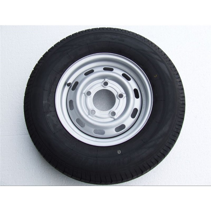 ROUE COMPLETE 195 R14C 8PR 106R TL 5J 5P30/140X94 OBLIC3 -4