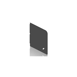 PANNEAU RODOFOAM 880x950x12 GRIS SEPARATION ARTICULE OBLIC+
