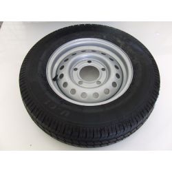 ROUE COMPLETE 185R14C -LARG. 5.50" -5 TROUS-DÉPORT...